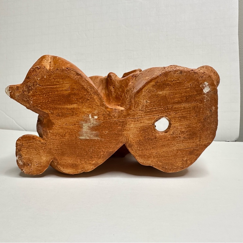 VTG 1974 Elephant Planter Terra Cotta in Color Unknown Material & Maker - Picture 9 of 11